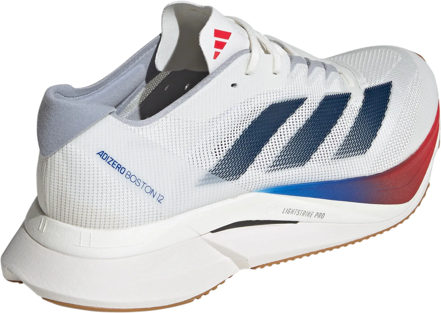 adidas Adizero Boston 12 Mens Running Shoes - White