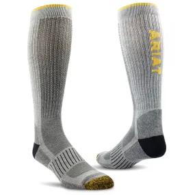 Ariat High Performance Mid-Calf Boot Sock - 2 pairs