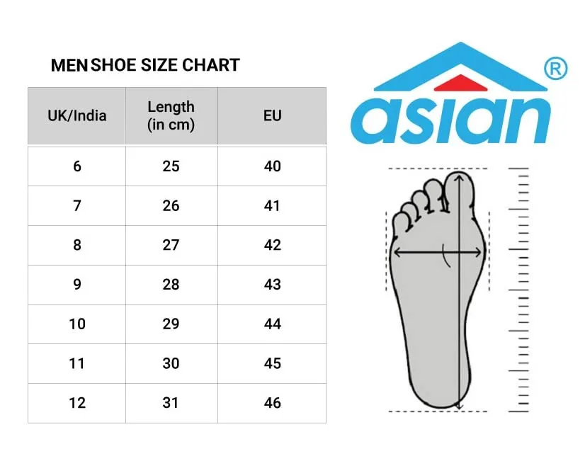 ASIAN Wonder-13 Pro Running, Walking, Gym Lightweight Eva Sole with Extra Jump Sneaker Shoes for Men & Boys 6 UK
