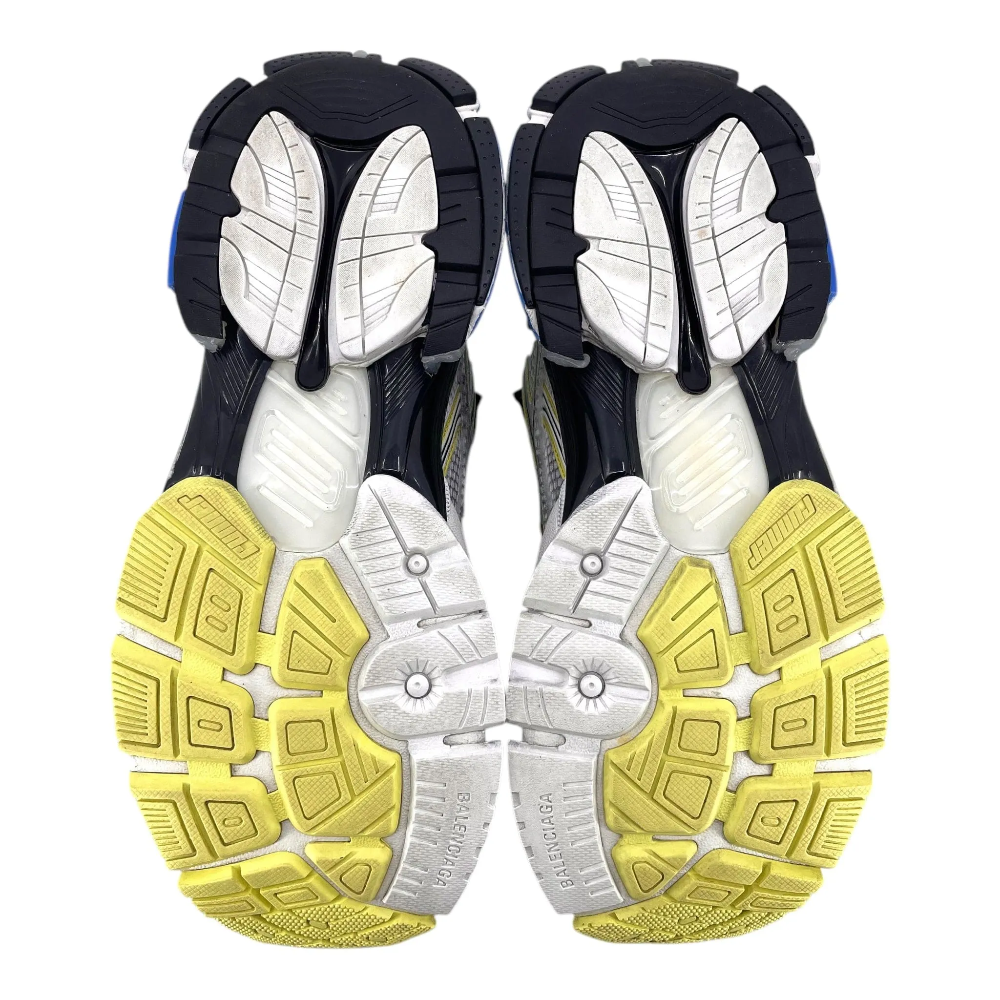 Balenciaga Runner White Yellow Blue Pre-Owned