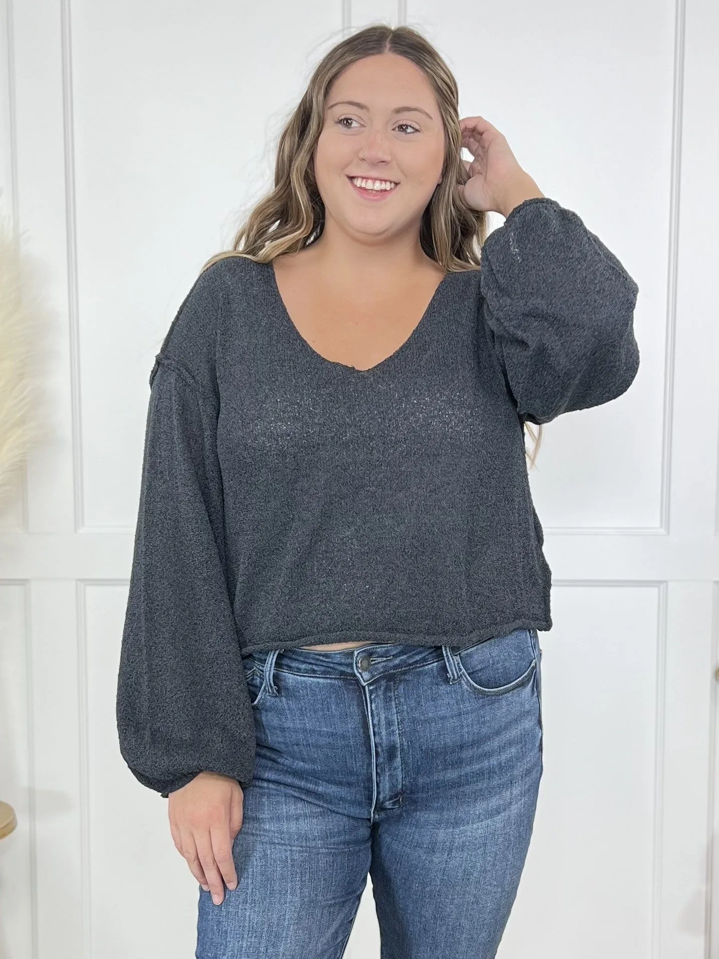 Cozy By The Fire Long Sleeve Top * Final Sale*
