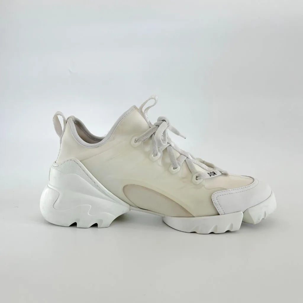 Dior D connect white sneakers, 39