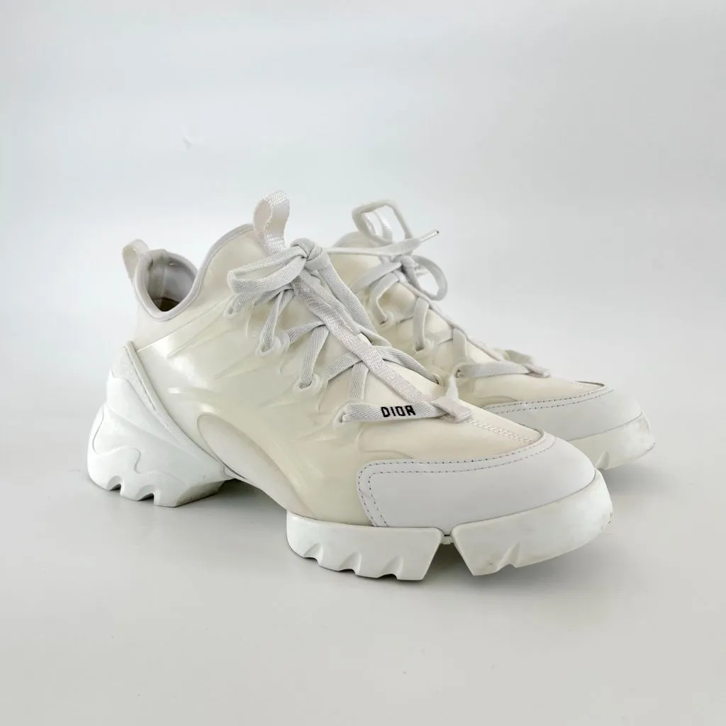 Dior D connect white sneakers, 39