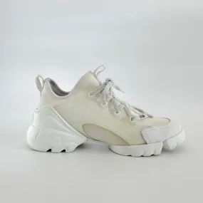 Dior D connect white sneakers, 39