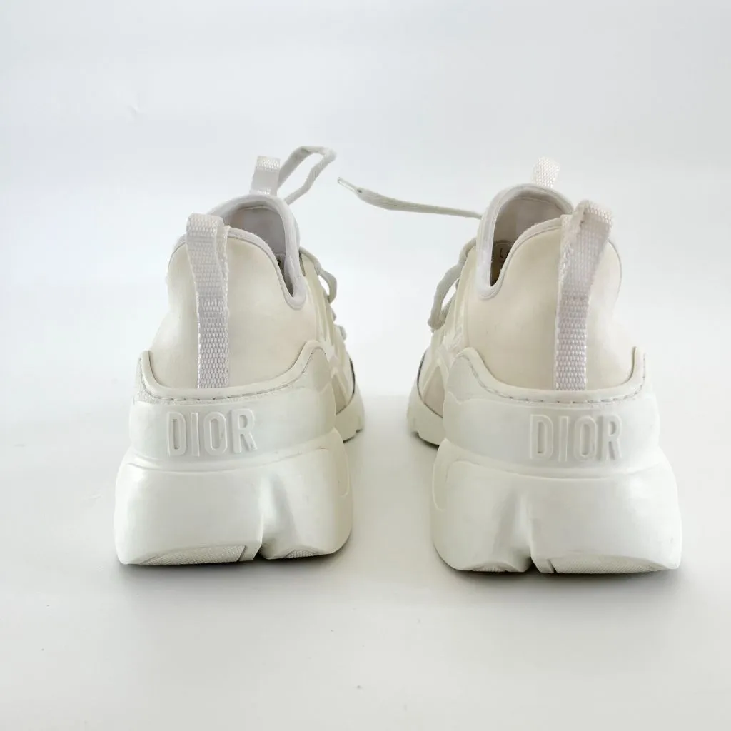 Dior D connect white sneakers, 39