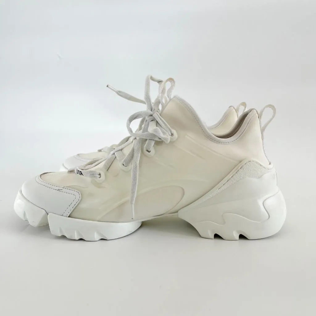 Dior D connect white sneakers, 39