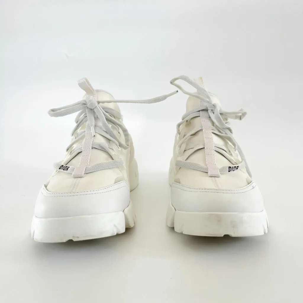 Dior D connect white sneakers, 39
