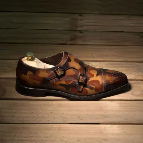 Double Monk-Camo Patina, Brown-Wholesale