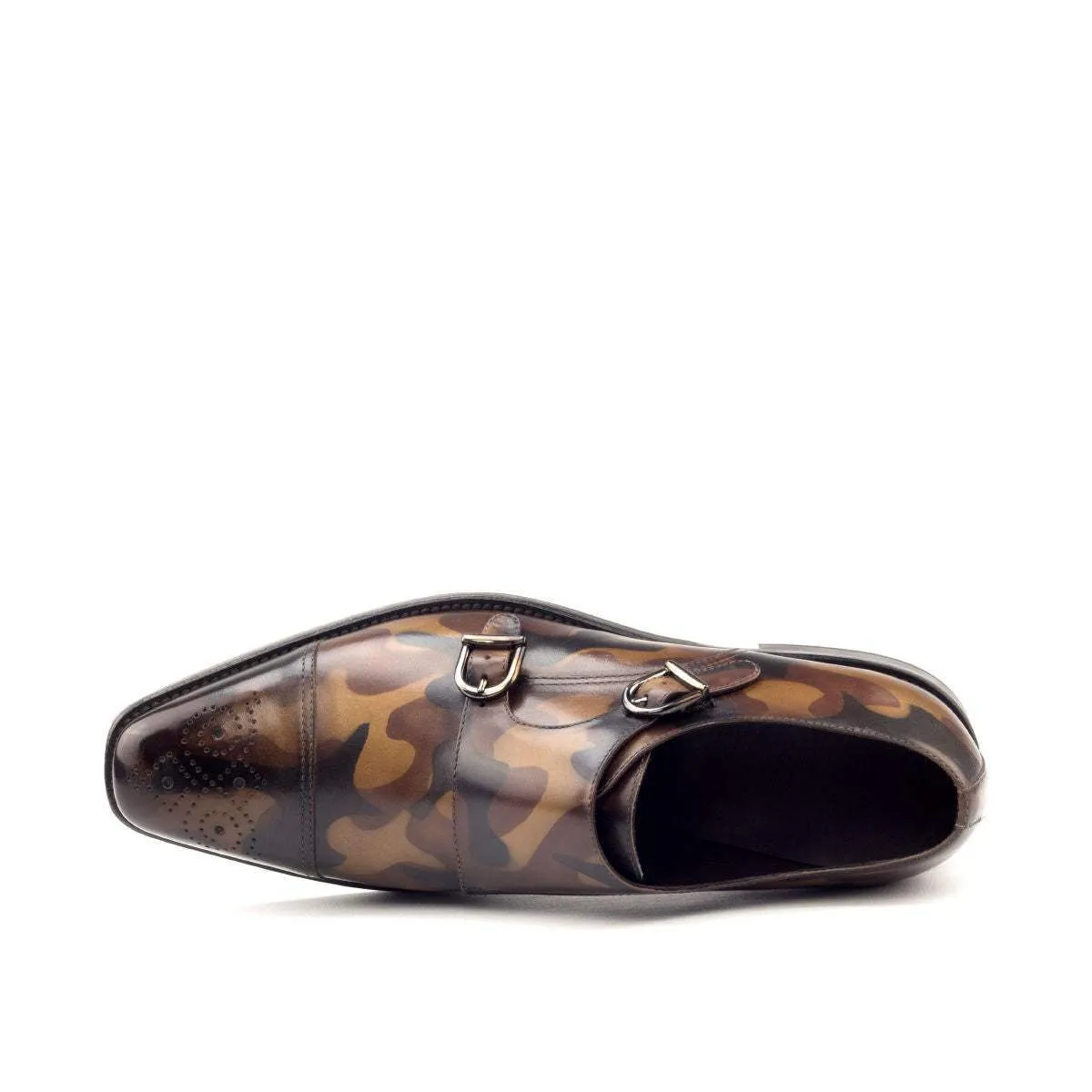 Double Monk-Camo Patina, Brown-Wholesale
