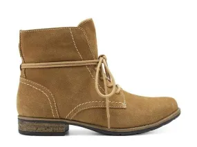 Earth Women's Adara Sue Low Boots- Tan