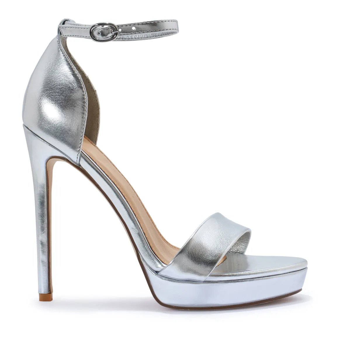 GINSENG1/B HIGH HEEL PLATFORM BARELY THERE SANDAL
