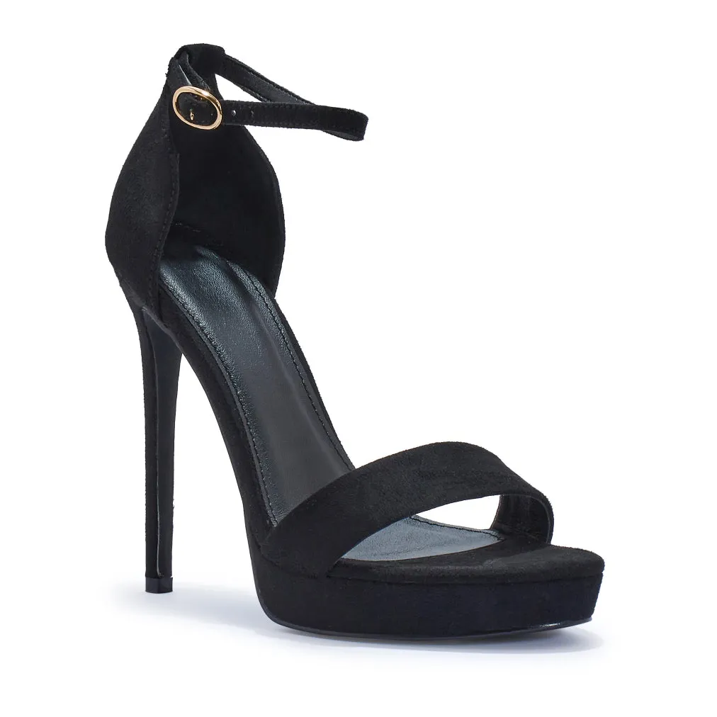 GINSENG1/B HIGH HEEL PLATFORM BARELY THERE SANDAL