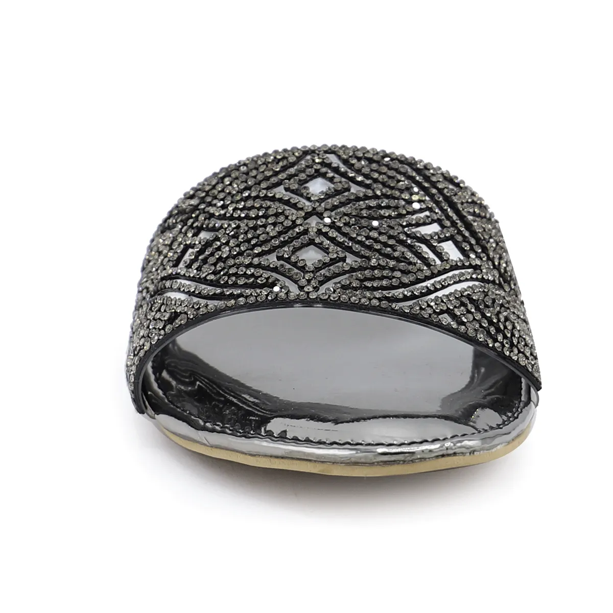 Grey Fancy Slipper 042076