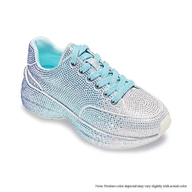 Liliana Queendom-2 Rhinestone Low Top Sneakers