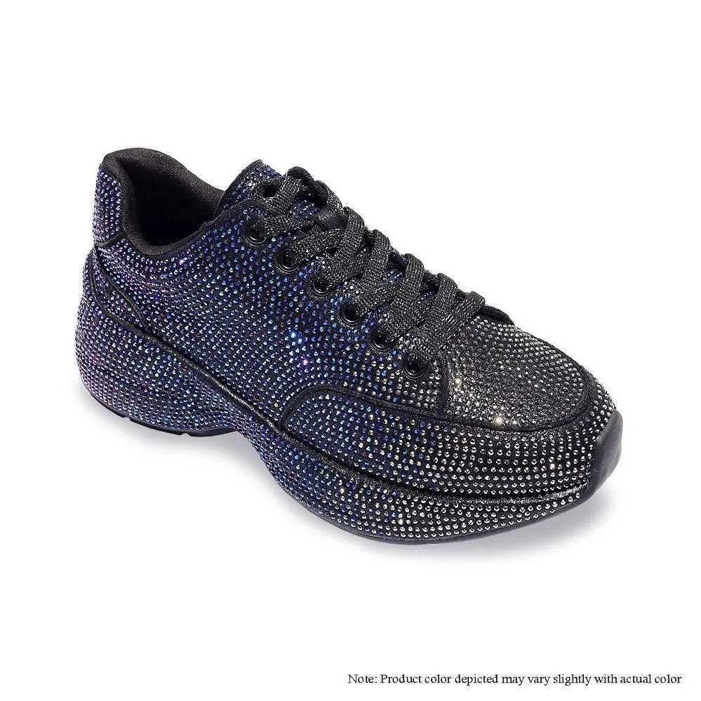 Liliana Queendom-2 Rhinestone Low Top Sneakers