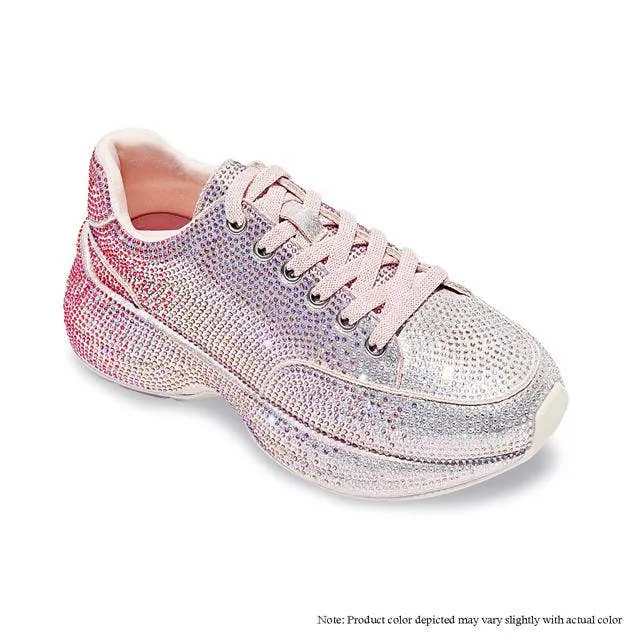 Liliana Queendom-2 Rhinestone Low Top Sneakers