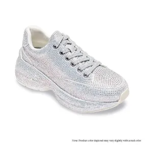 Liliana Queendom-2 Rhinestone Low Top Sneakers