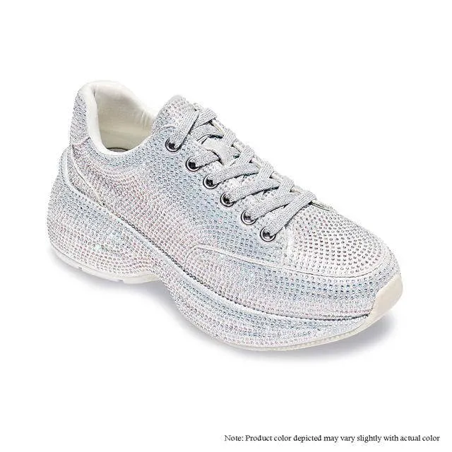 Liliana Queendom-2 Rhinestone Low Top Sneakers