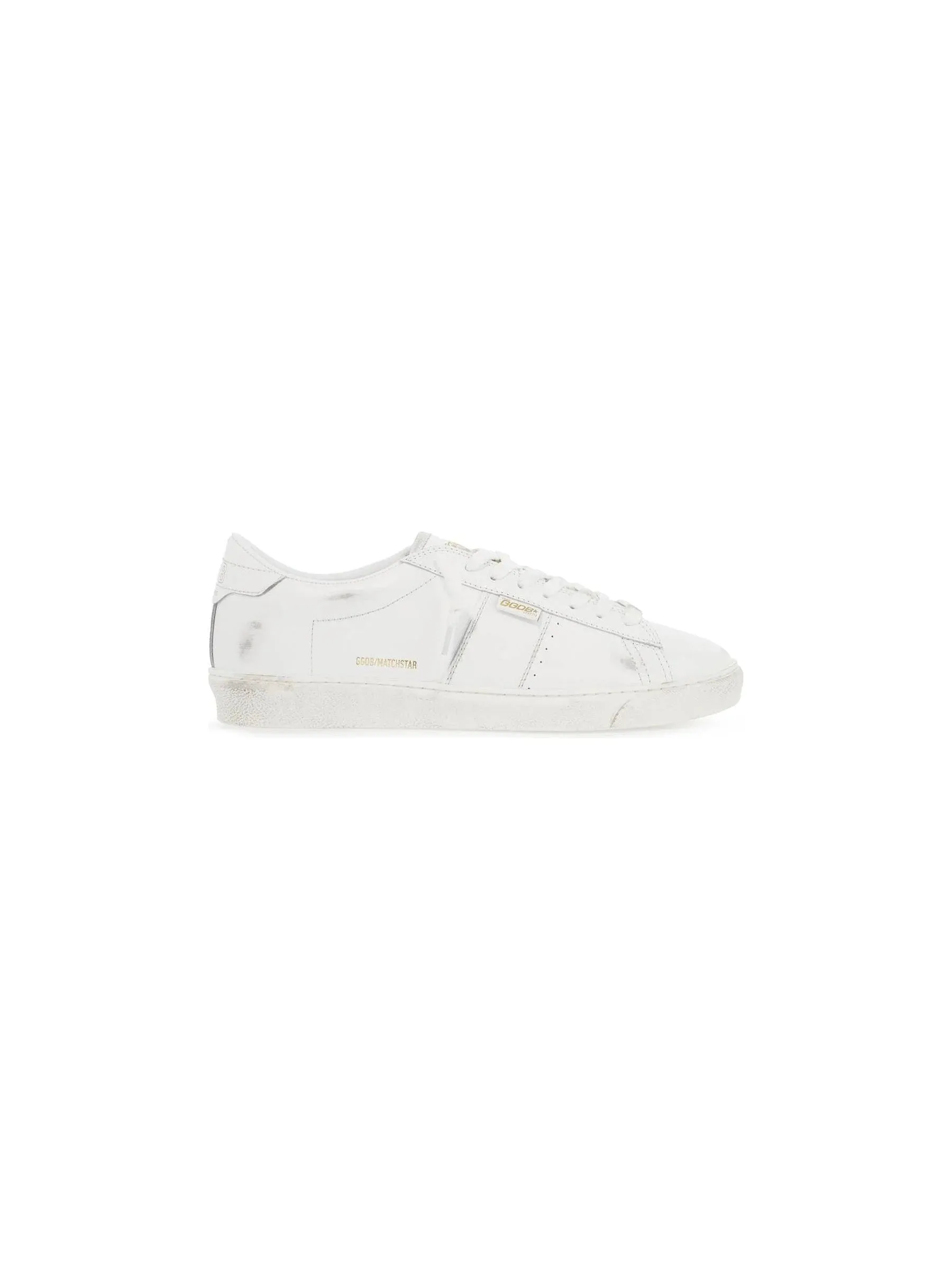 Matchstar Leather Low-Top Sneakers