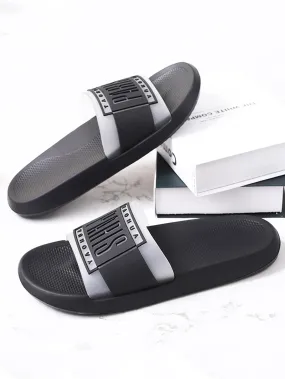 Men's Letter Pattern Slippers Men's Indoor Slippers