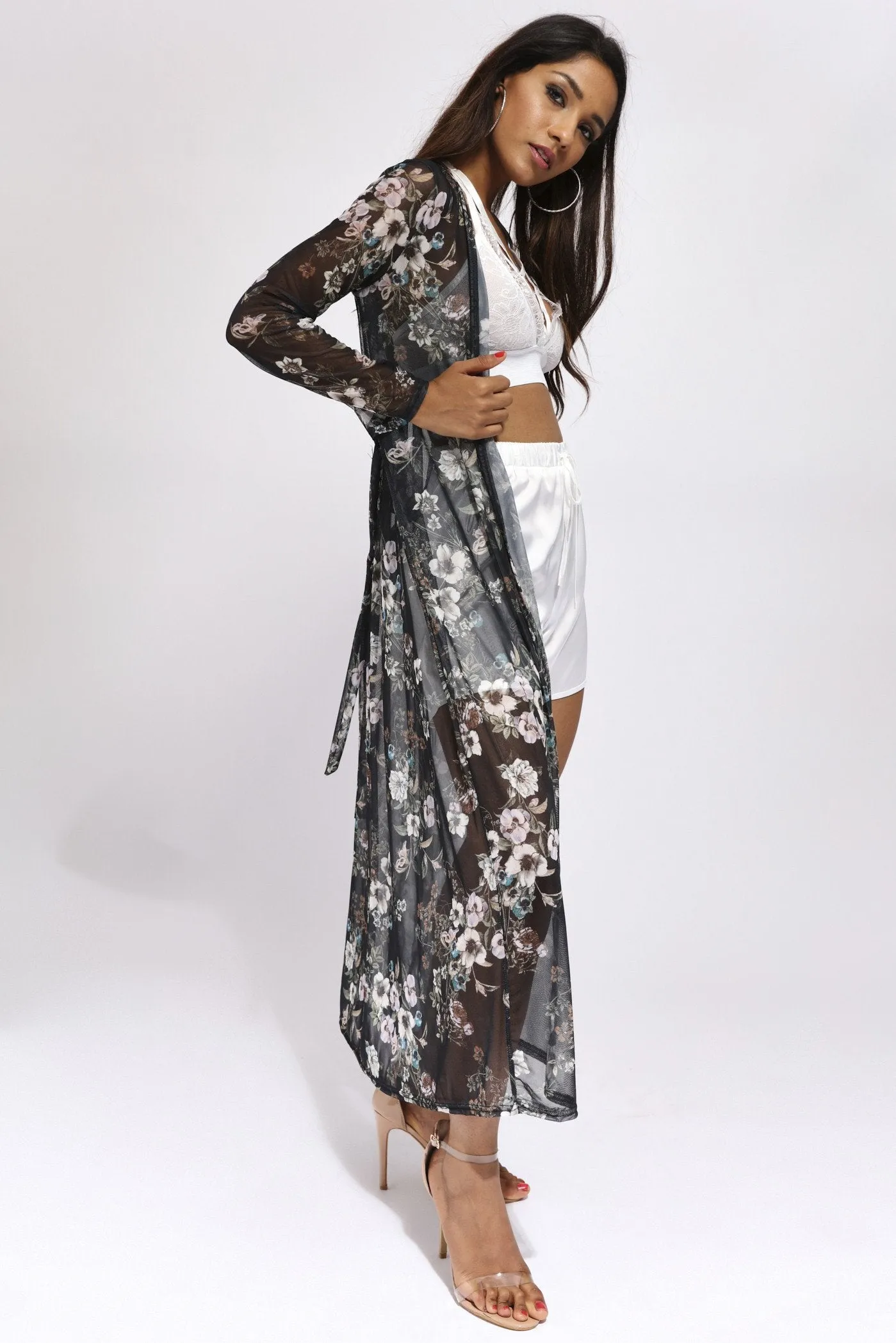 Multi Floral Mesh Duster