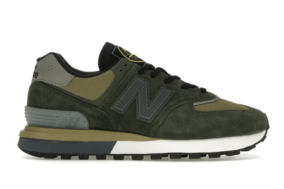 New Balance 574 Legacy Stone Island Dark Green