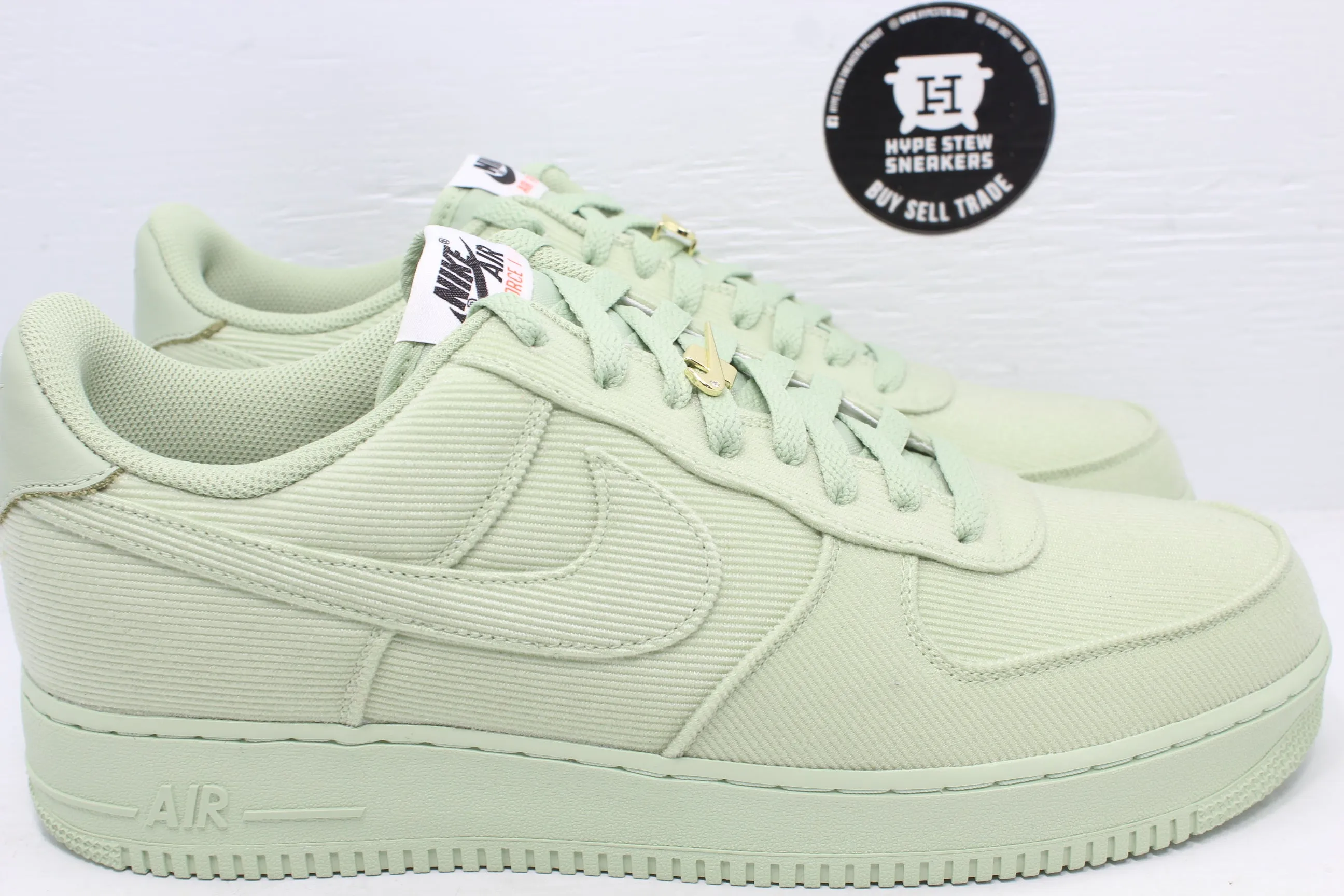 Nike Air Force 1 Low By You Corduroy Green