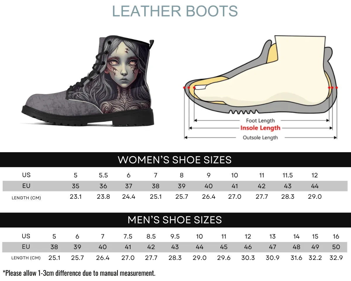 Phantom Child Leather Boots