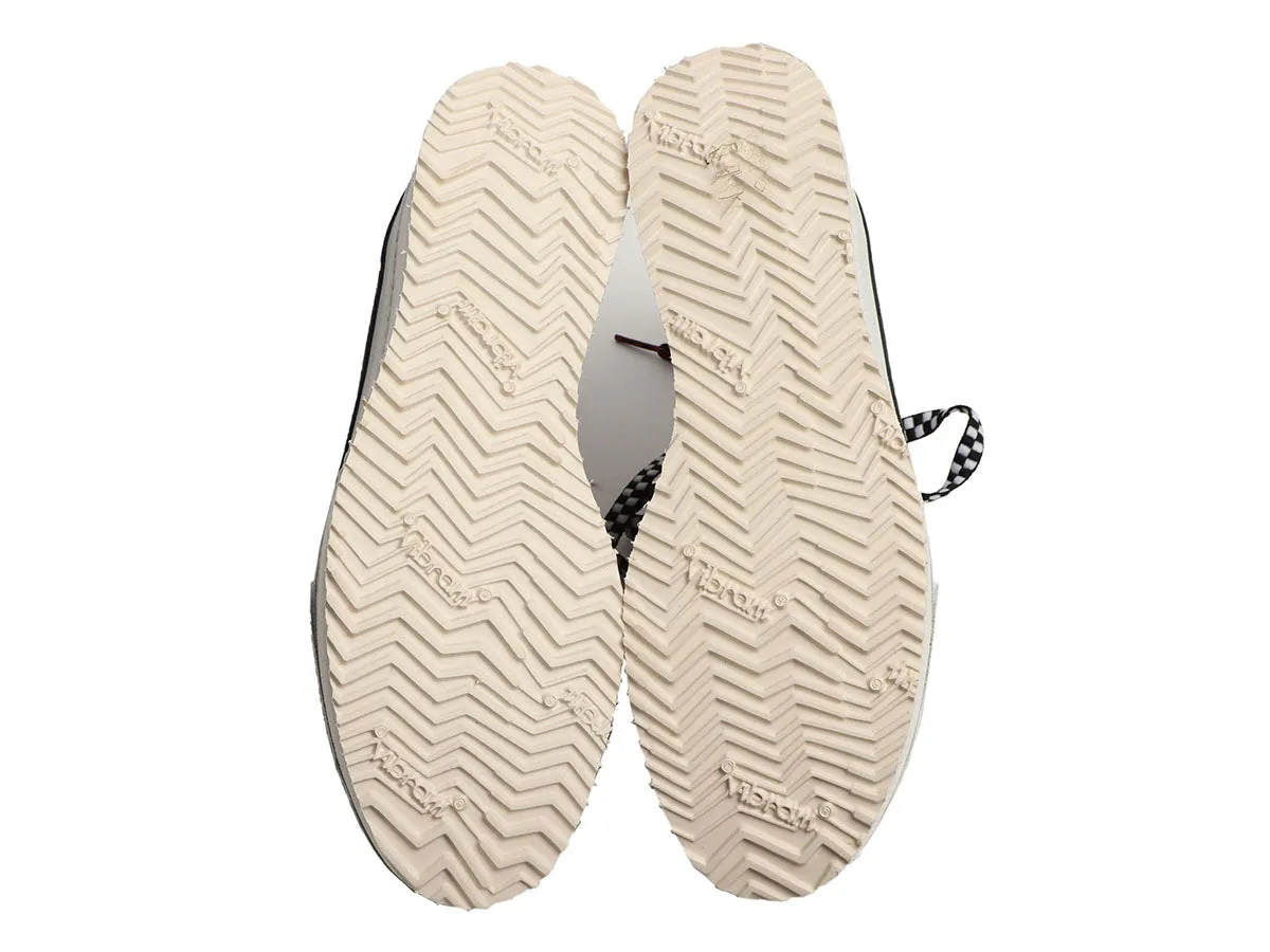 R13 Zebra Print High-Top Skater Platform Sneakers