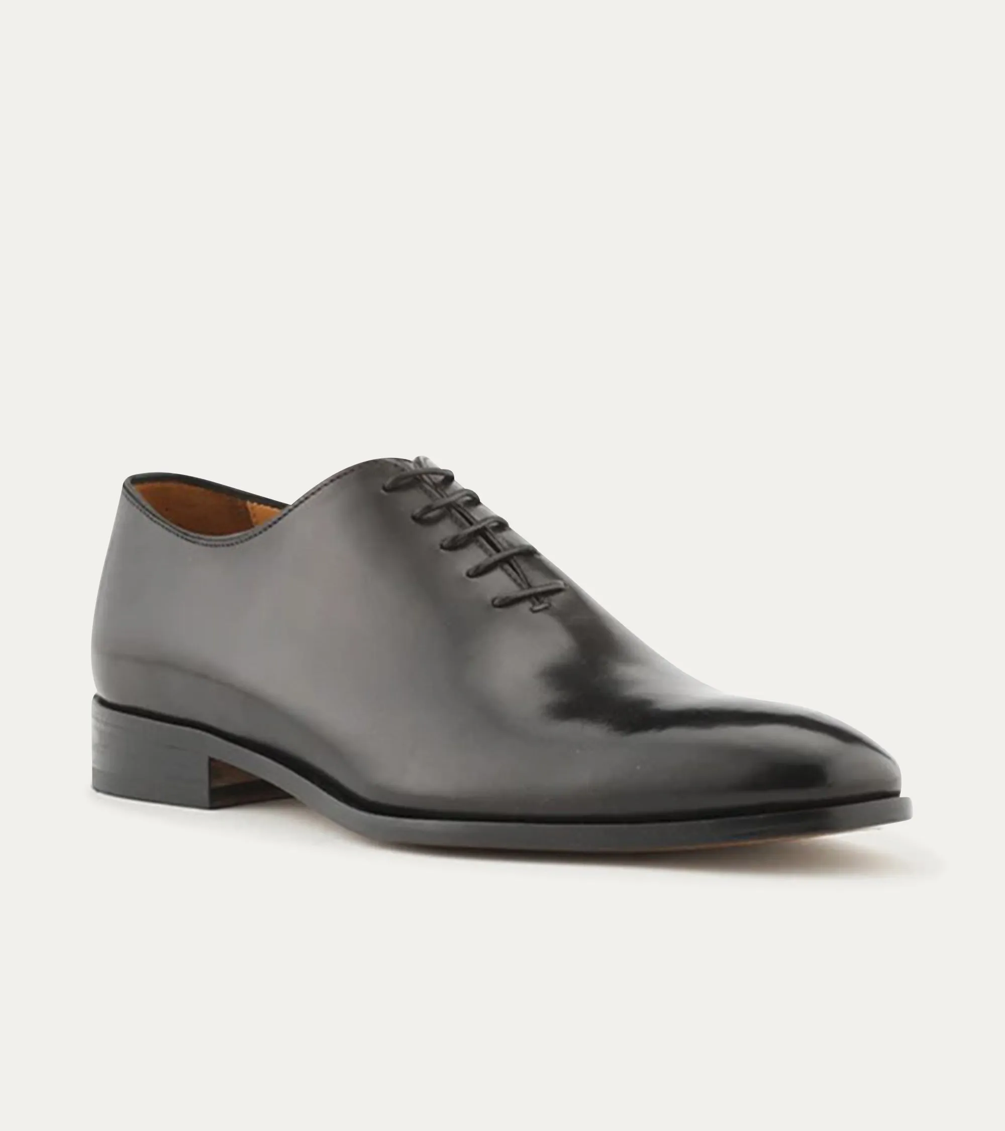 Wholecut Oxford Plain Toe Black Antique