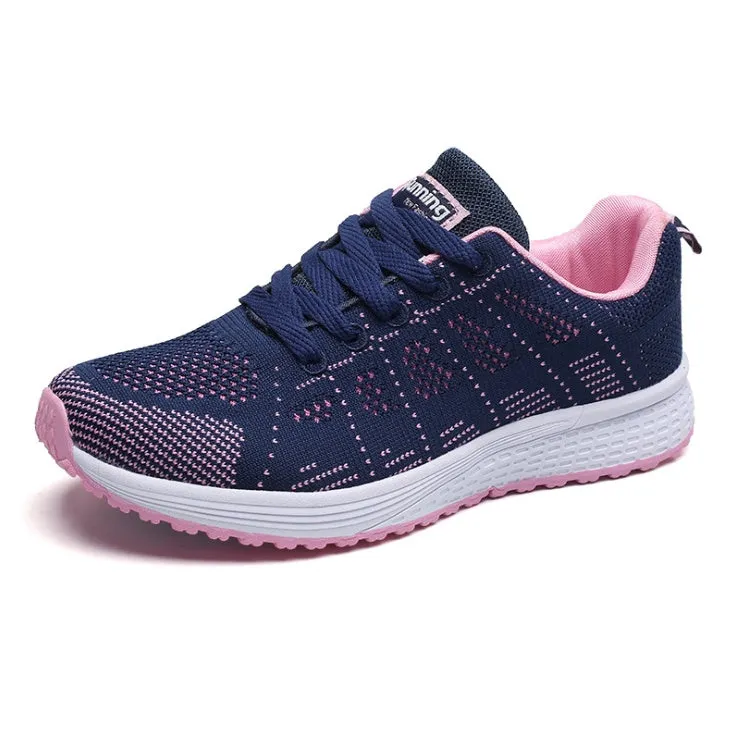 Women’s Breathable Non-Slip Flying Woven Running Shoes