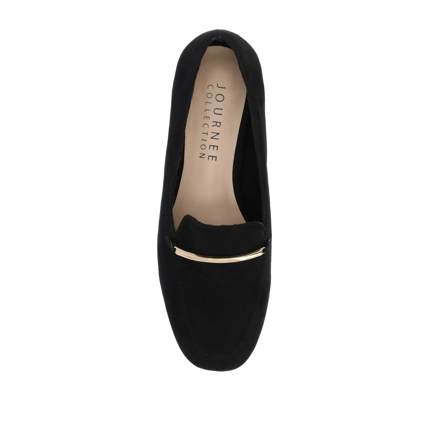 WRENN FAUX SUEDE FLATS IN WIDE
