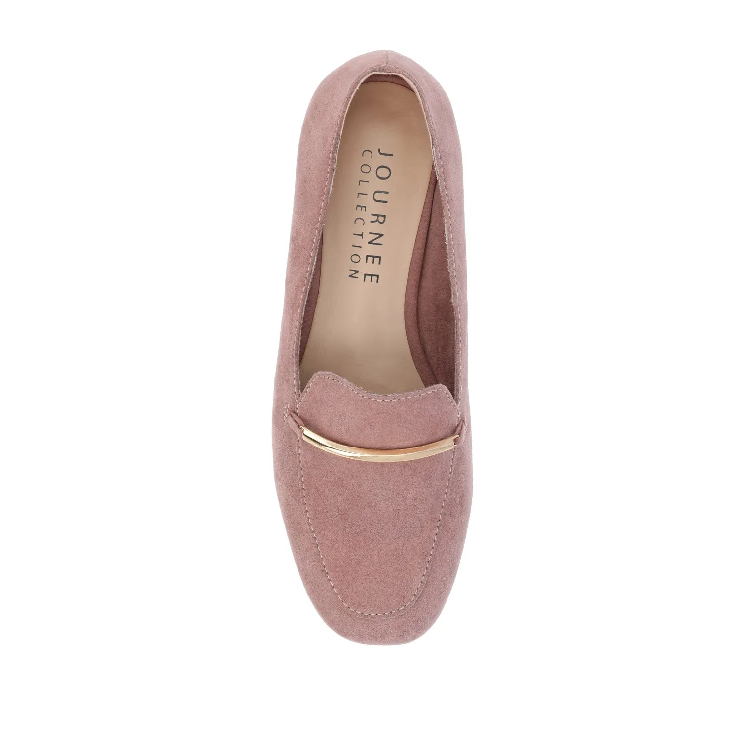 WRENN FAUX SUEDE FLATS IN WIDE