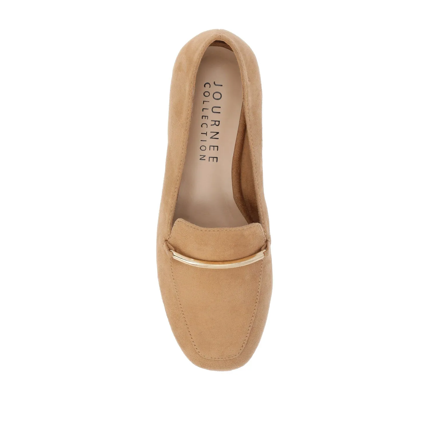 WRENN FAUX SUEDE FLATS IN WIDE